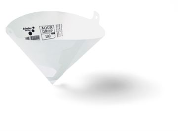 Laksigte - finmasket nylon - AquaDrop - 260 my - 16 cm