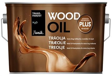 Yunik træolie plus - nanoteknologi - teak - E-085 - med fungicid - 3 l