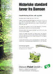 Brochure - Damson Paint træmaling