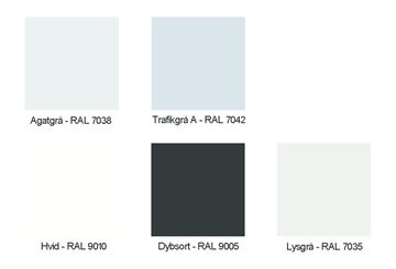 Epoxy Gulvmaling - Gråhvid - RAL 9002 - blank - glans 70 - Vespox EVP - 12 kg