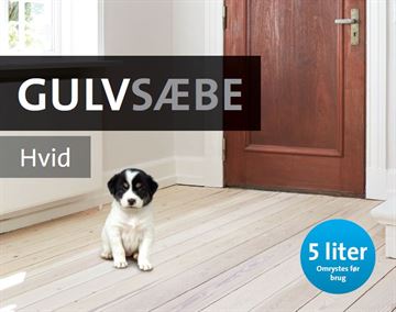 Gulvsæbe - hvid - 2,5 l