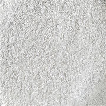 Metallic glitter PET - DecoPigment - glimmer - hvid - ekstra fine - 50 g