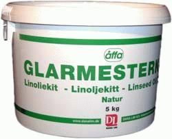 Linoliekit - vindueskit - SORT - glarmesterkit 683 - Åffa - 5 kg