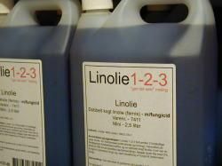 Dobbeltkogt linolie - fernis - m/fungicid - 2,5 l