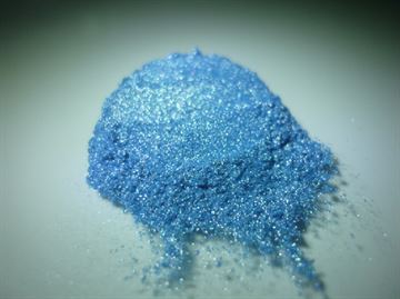 Metallic Epoxy gulve - DecoPigment - pigment - Glimmer blå - 100 g
