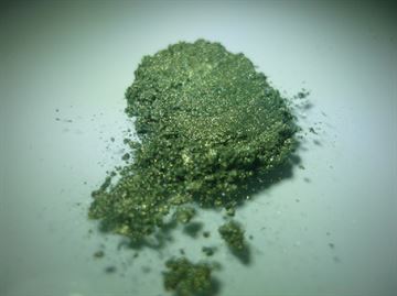 Metallic Epoxy gulve - DecoPigment - pigment - Jungle grøn - 2,5 kg