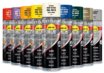 Rust-Oleum - Hard Hat - Spraymaling - RAL 8002 - 500 ml