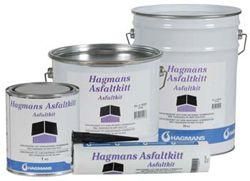 Hagmans Asfaltkit - sort - 6 kg