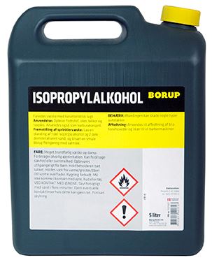 Isopropylalkohol 99 % - 5 l - kan IKKE leveres til pakkeshop